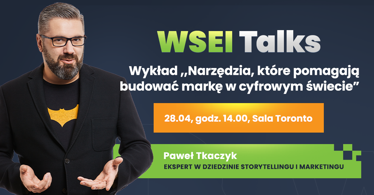 WSEI_WSEI Talks_pTkaczyk_fb_cover