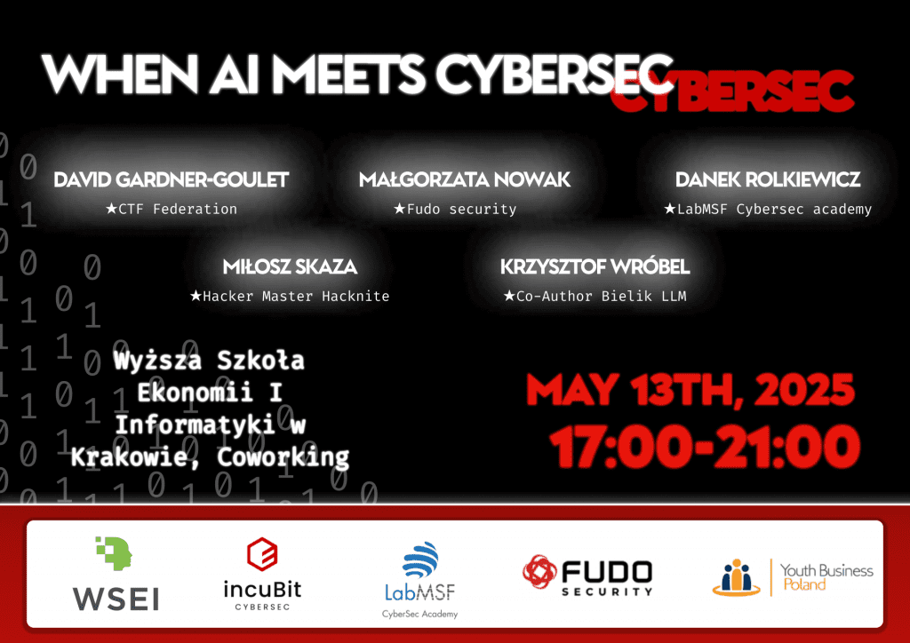 MeetUp „When AI meets Cybersec” – CTF Federation x LabMSF CyberSec Academy